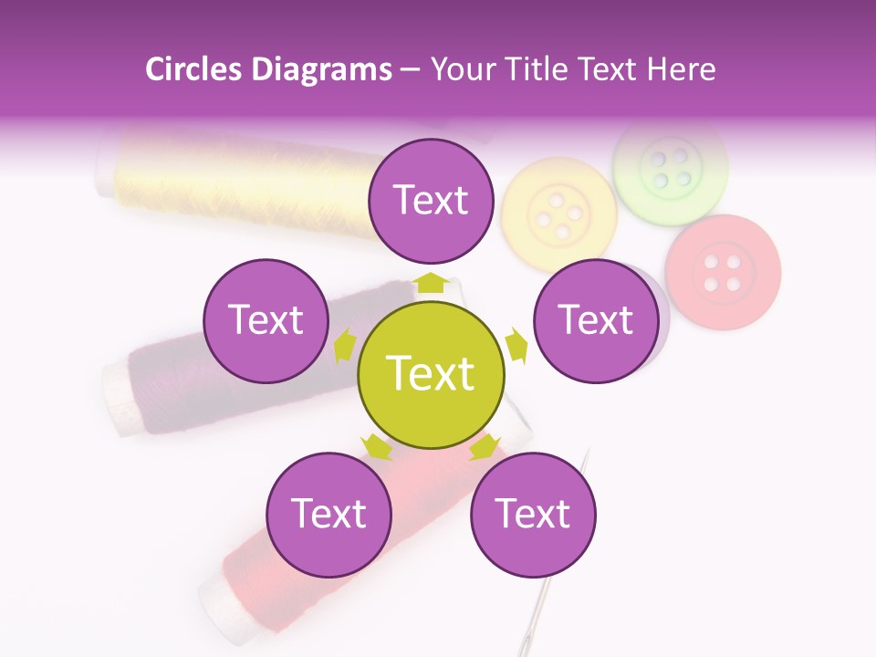 Isolated Clothing Household PowerPoint Template