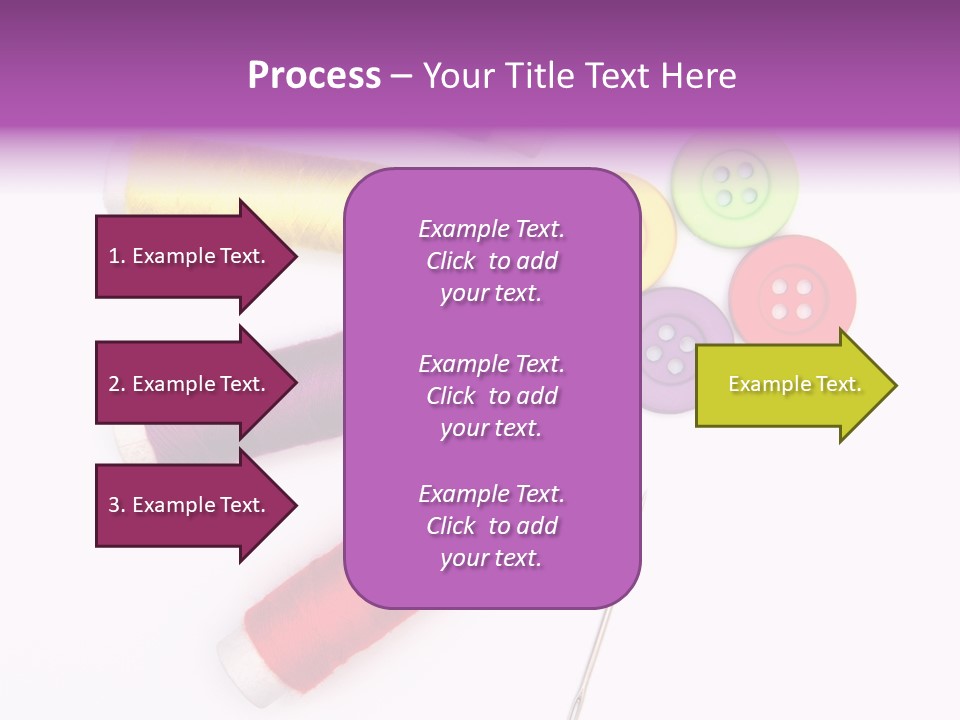 Isolated Clothing Household PowerPoint Template