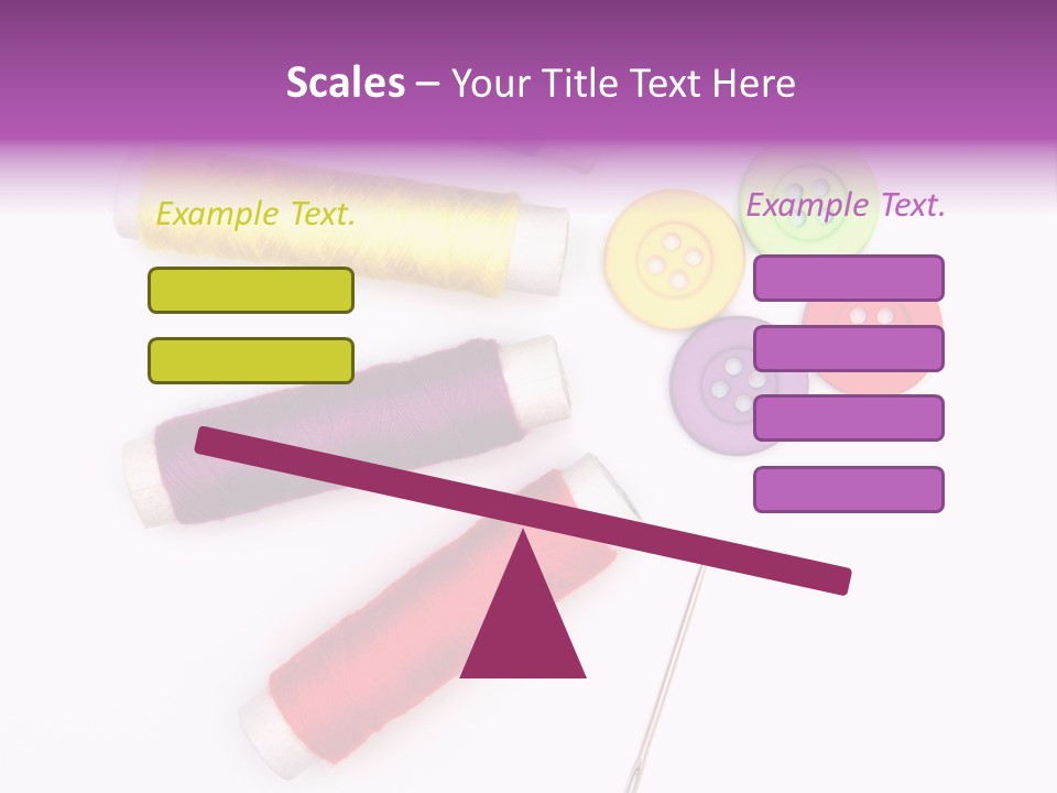 Isolated Clothing Household PowerPoint Template