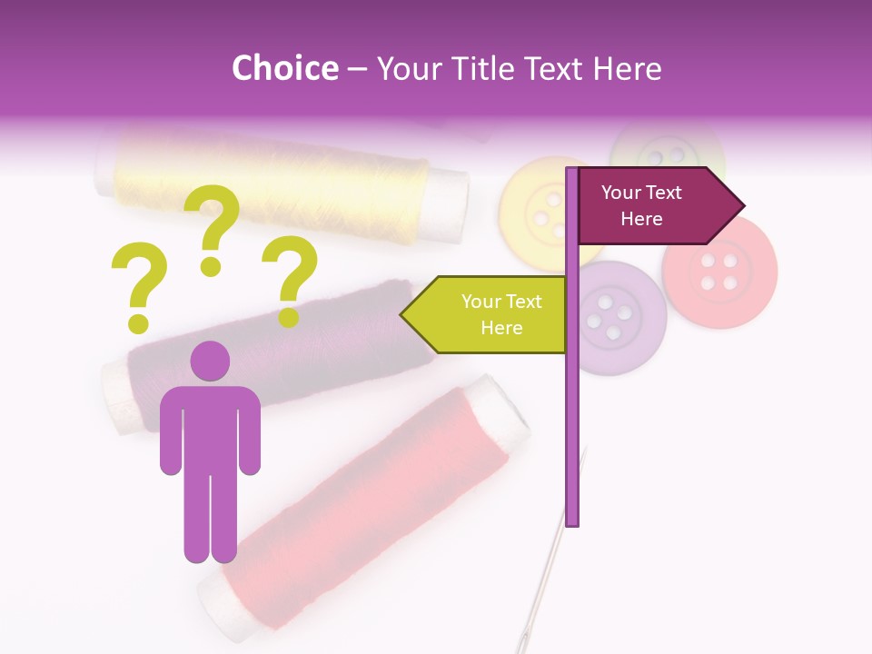 Isolated Clothing Household PowerPoint Template