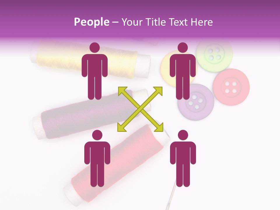 Isolated Clothing Household PowerPoint Template