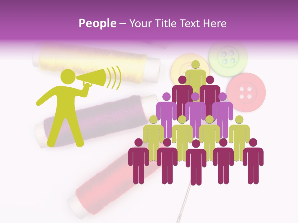 Isolated Clothing Household PowerPoint Template