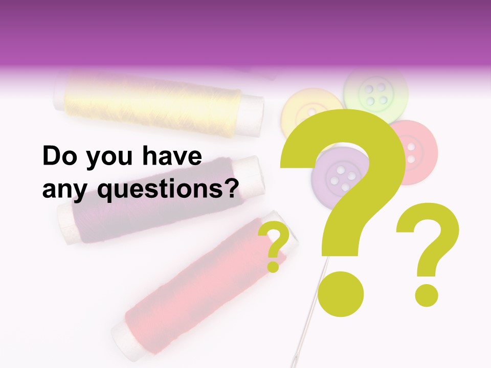 Isolated Clothing Household PowerPoint Template