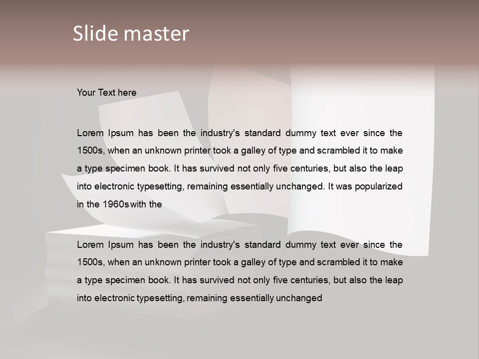 Stack Research Storage PowerPoint Template