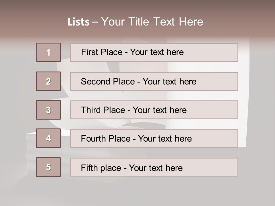 Stack Research Storage PowerPoint Template