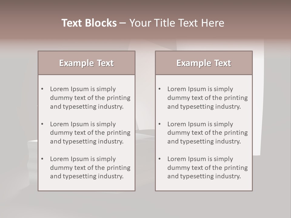 Stack Research Storage PowerPoint Template
