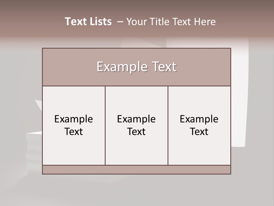Stack Research Storage PowerPoint Template