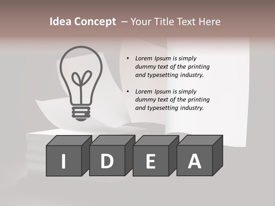 Stack Research Storage PowerPoint Template