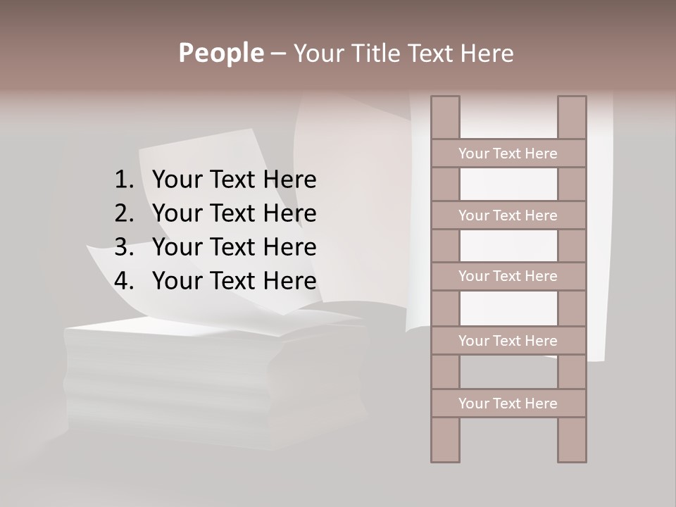Stack Research Storage PowerPoint Template