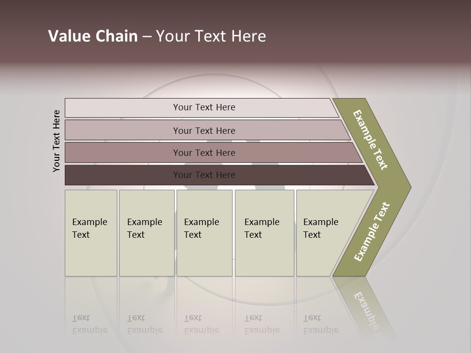 Girl Silhouette Husband PowerPoint Template