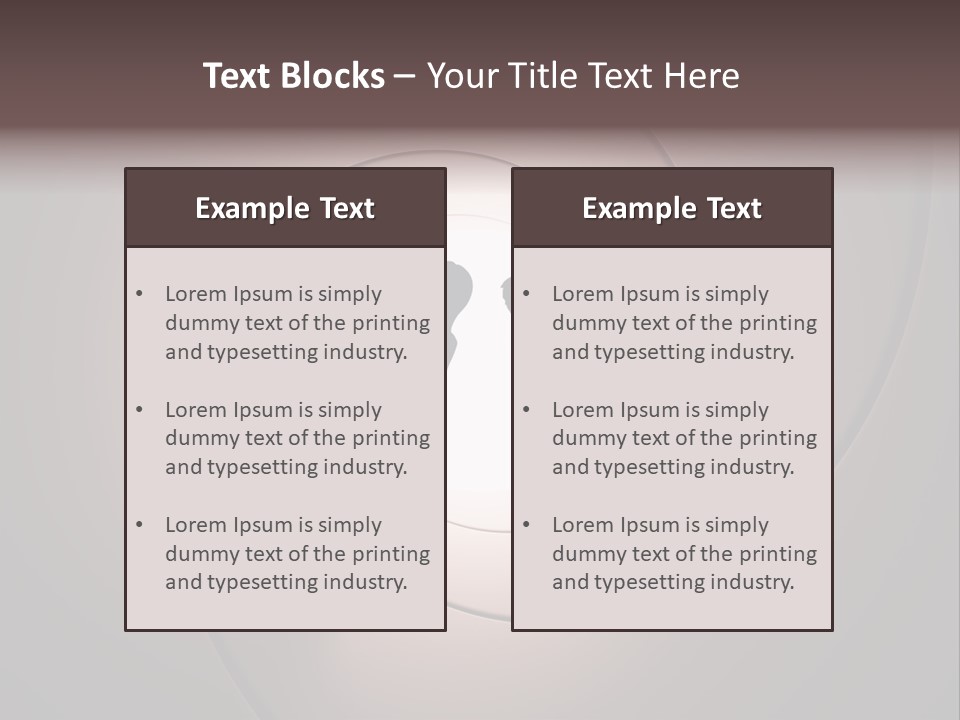 Girl Silhouette Husband PowerPoint Template