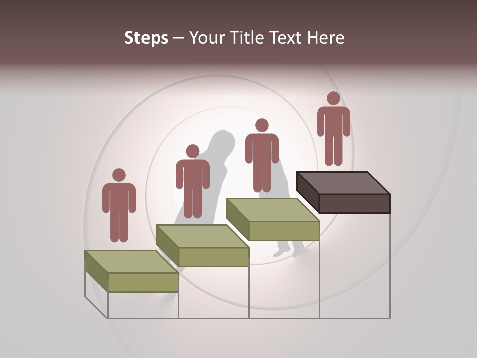 Girl Silhouette Husband PowerPoint Template