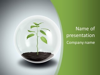 Business Symbol Sphere PowerPoint Template