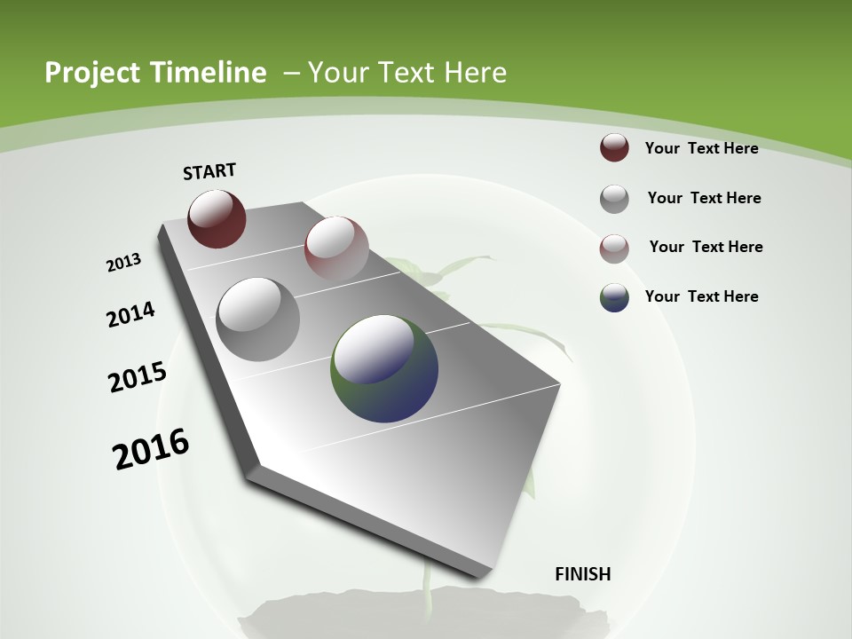 Business Symbol Sphere PowerPoint Template