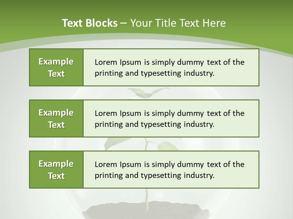 Business Symbol Sphere PowerPoint Template