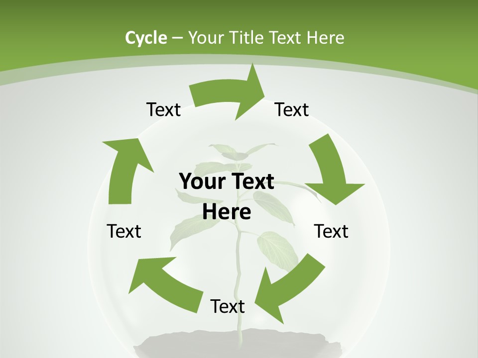 Business Symbol Sphere PowerPoint Template