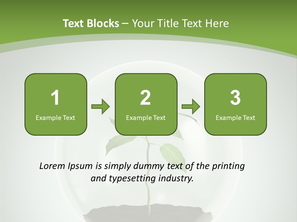 Business Symbol Sphere PowerPoint Template