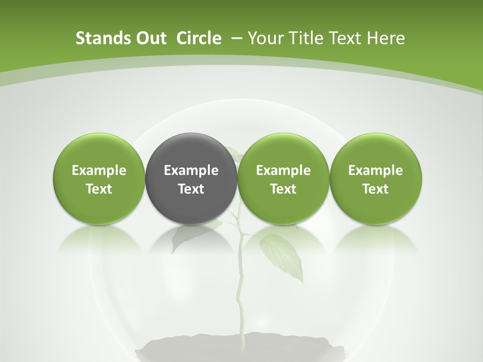 Business Symbol Sphere PowerPoint Template