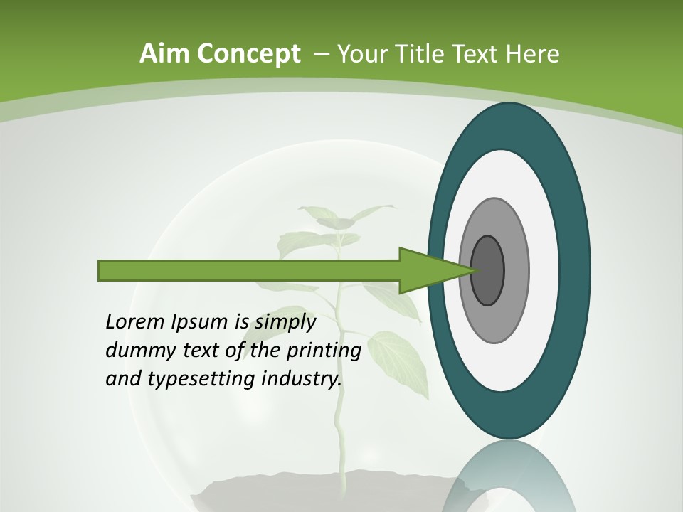 Business Symbol Sphere PowerPoint Template