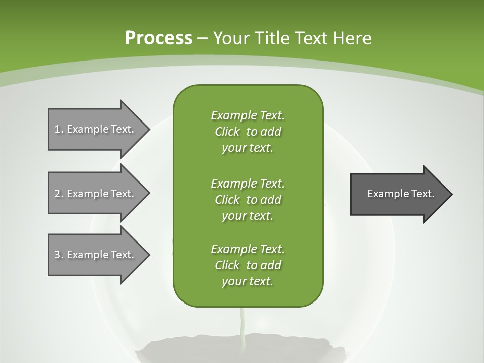 Business Symbol Sphere PowerPoint Template