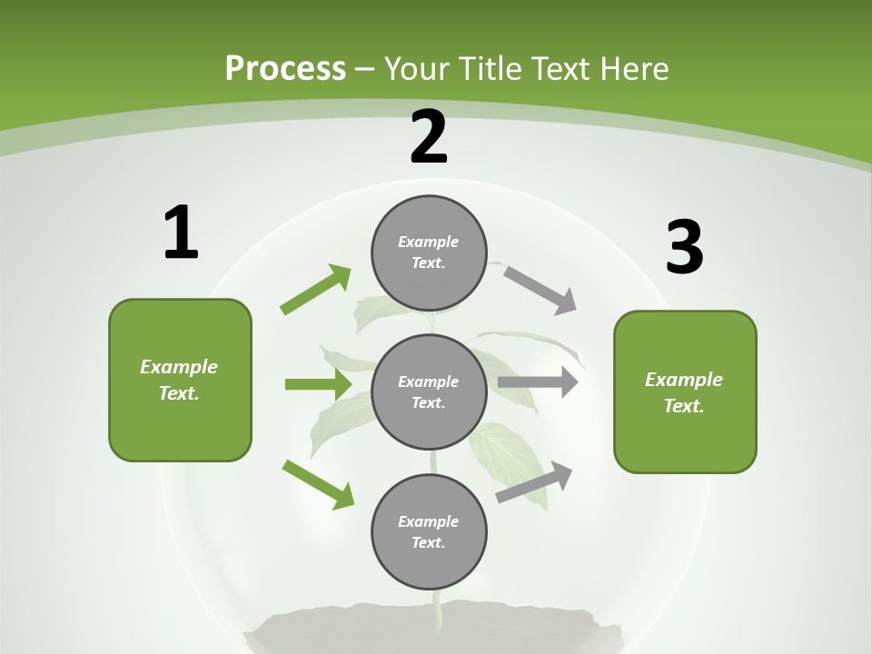Business Symbol Sphere PowerPoint Template