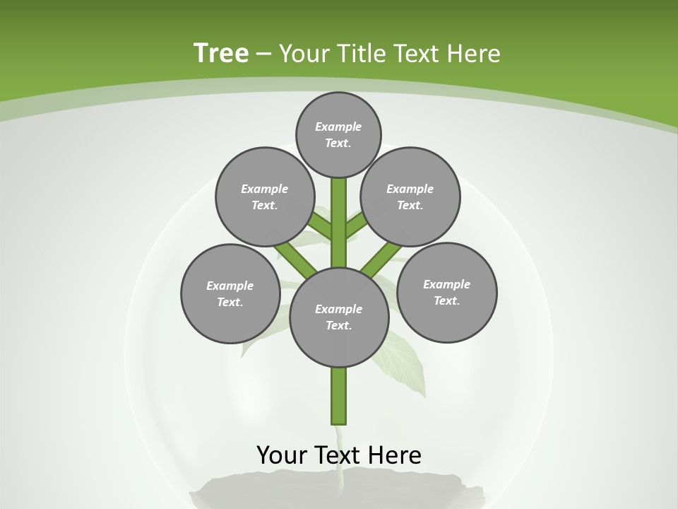 Business Symbol Sphere PowerPoint Template