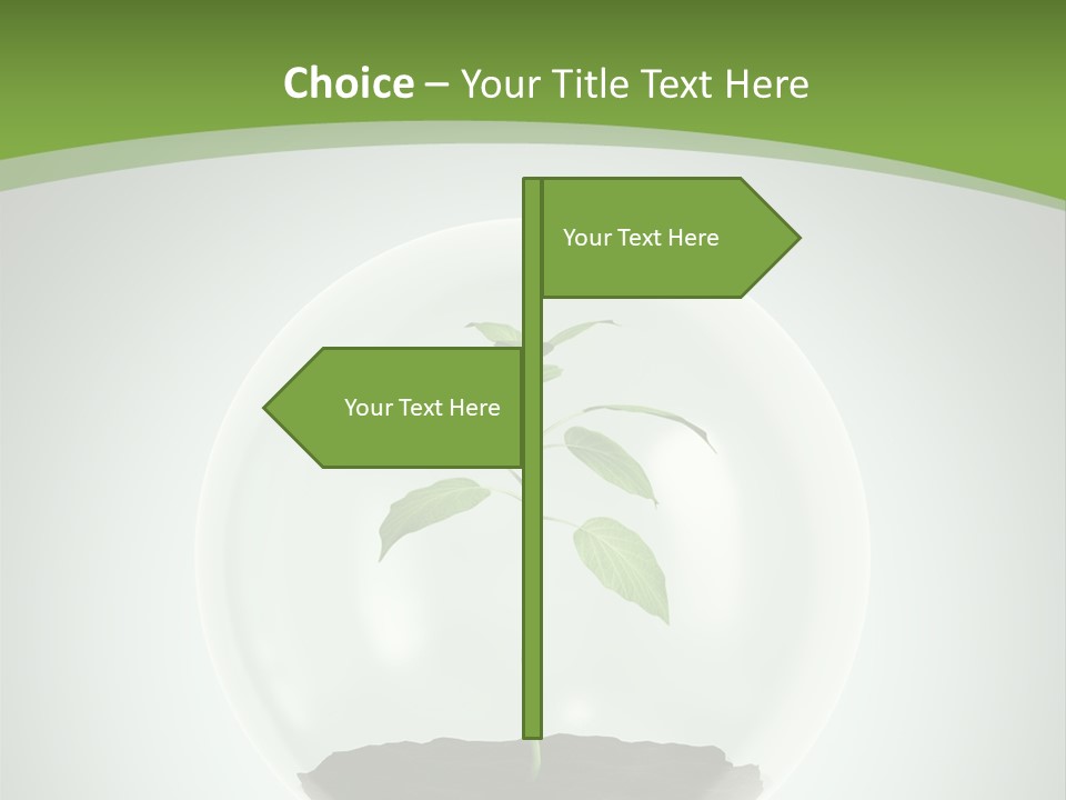 Business Symbol Sphere PowerPoint Template