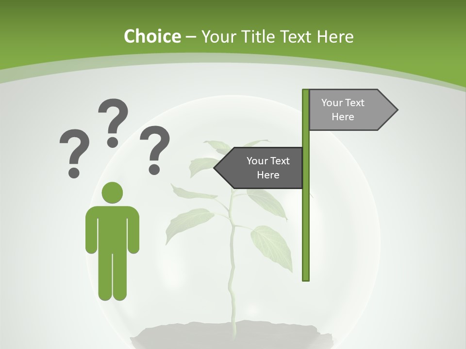 Business Symbol Sphere PowerPoint Template