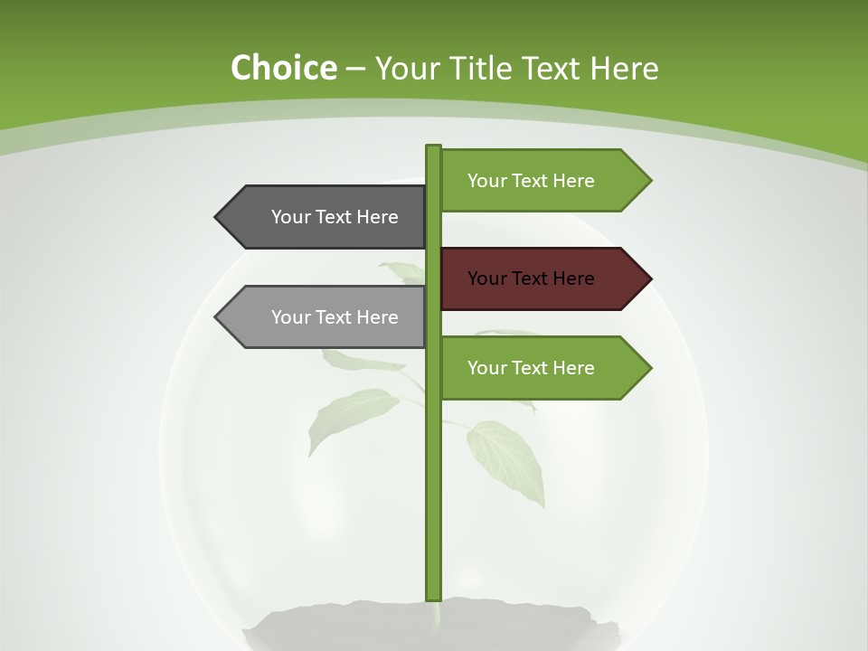 Business Symbol Sphere PowerPoint Template