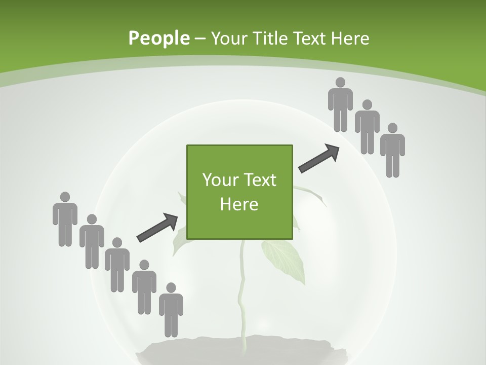 Business Symbol Sphere PowerPoint Template