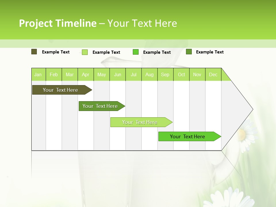 Background Dairy Herb PowerPoint Template