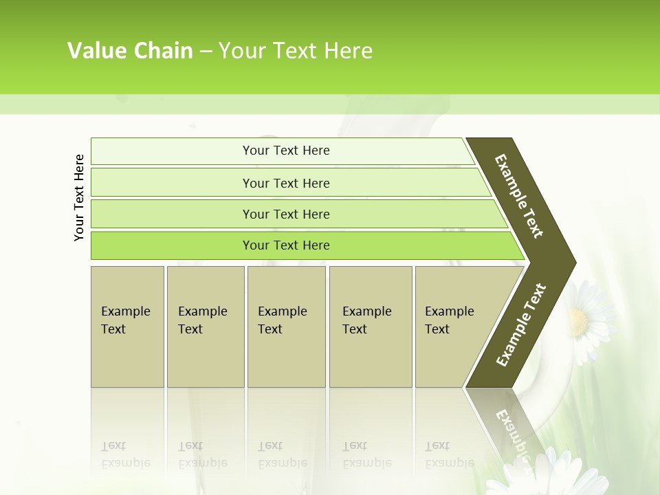 Background Dairy Herb PowerPoint Template