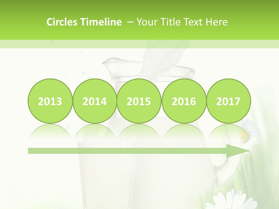 Background Dairy Herb PowerPoint Template