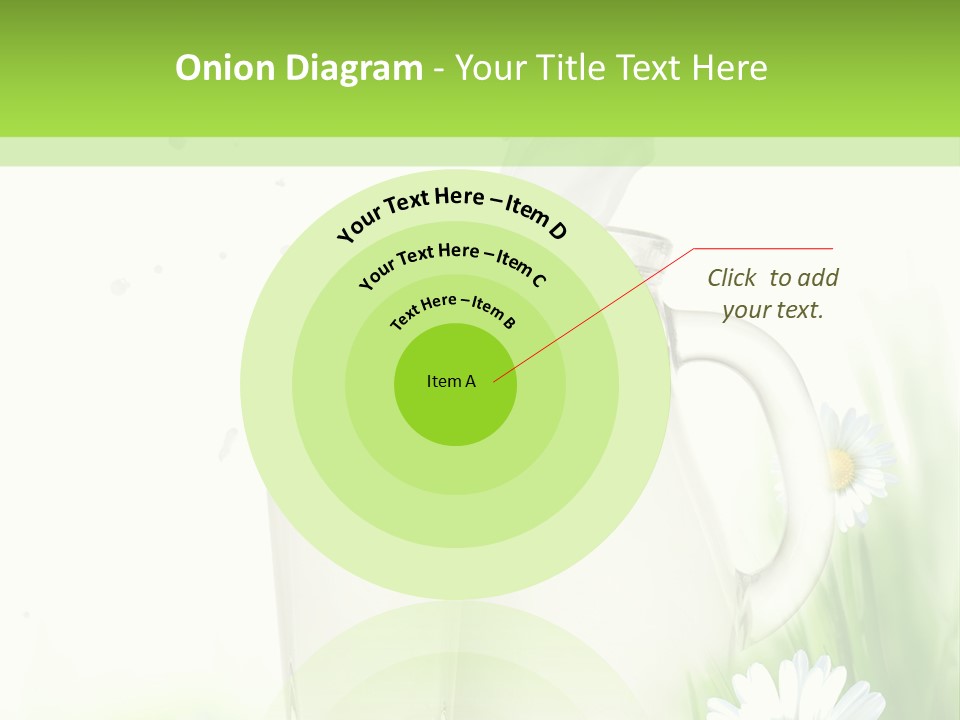 Background Dairy Herb PowerPoint Template