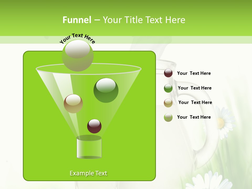 Background Dairy Herb PowerPoint Template