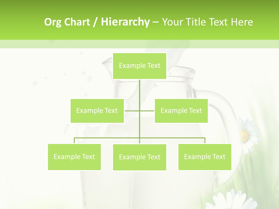 Background Dairy Herb PowerPoint Template