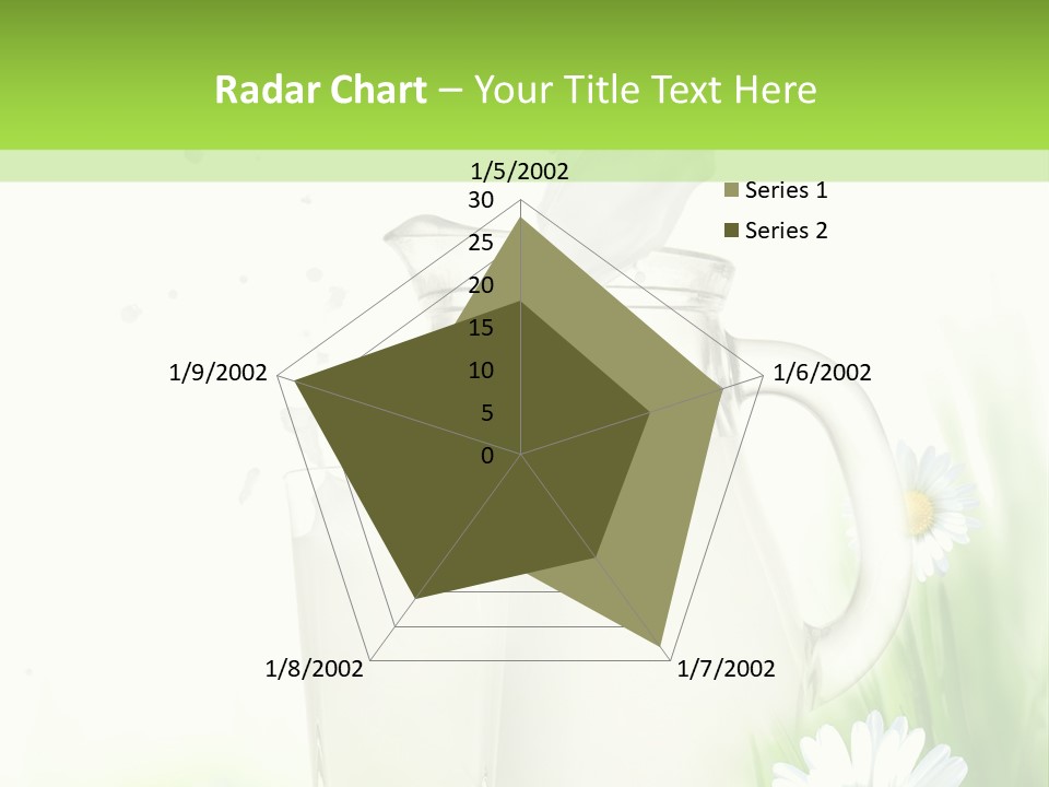Background Dairy Herb PowerPoint Template