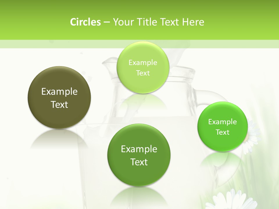 Background Dairy Herb PowerPoint Template