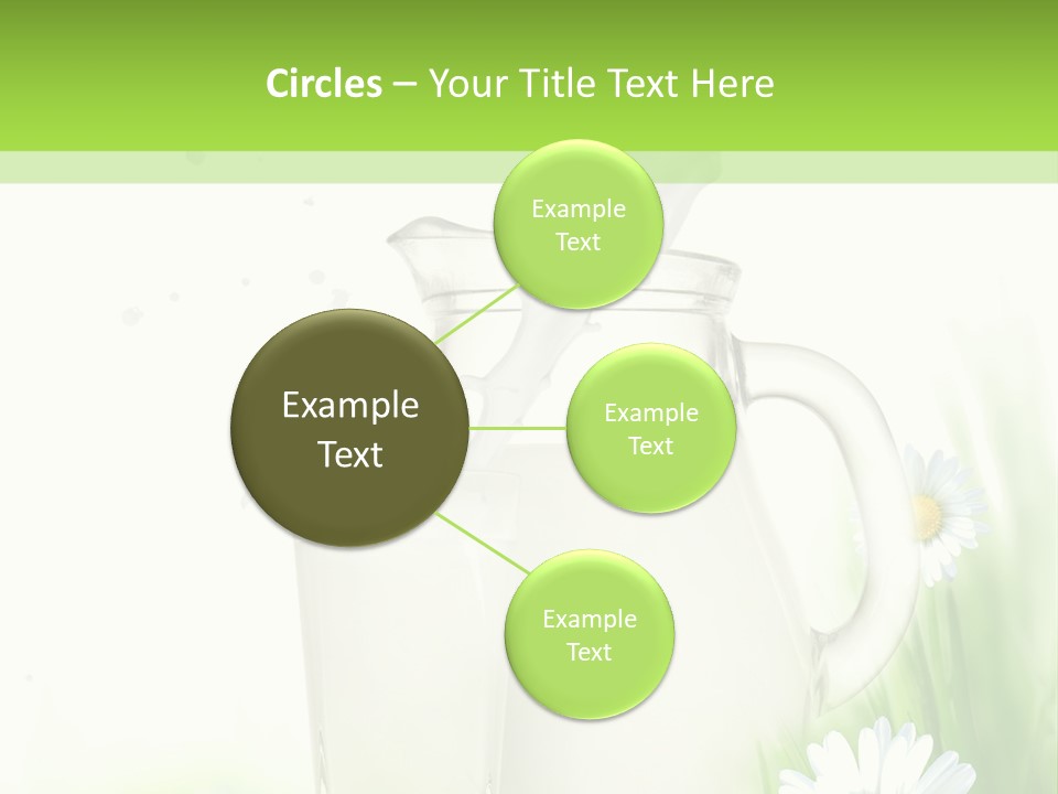 Background Dairy Herb PowerPoint Template