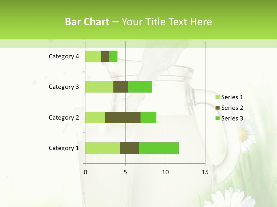 Background Dairy Herb PowerPoint Template