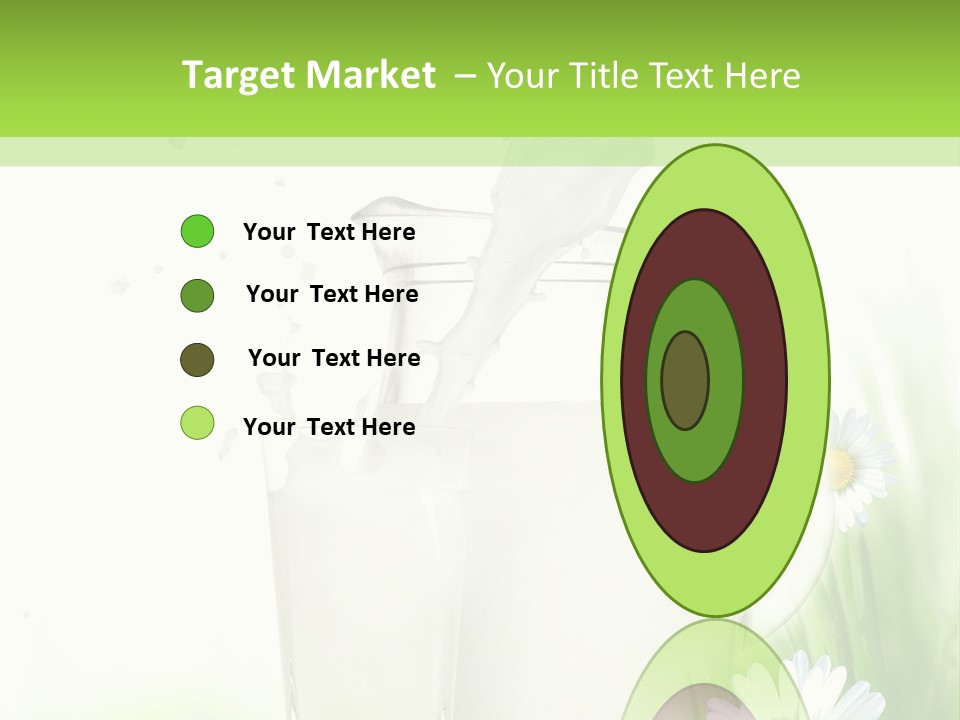 Background Dairy Herb PowerPoint Template