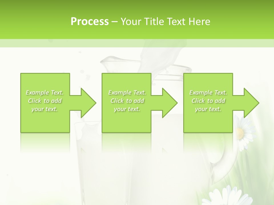 Background Dairy Herb PowerPoint Template