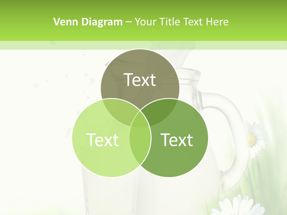 Background Dairy Herb PowerPoint Template