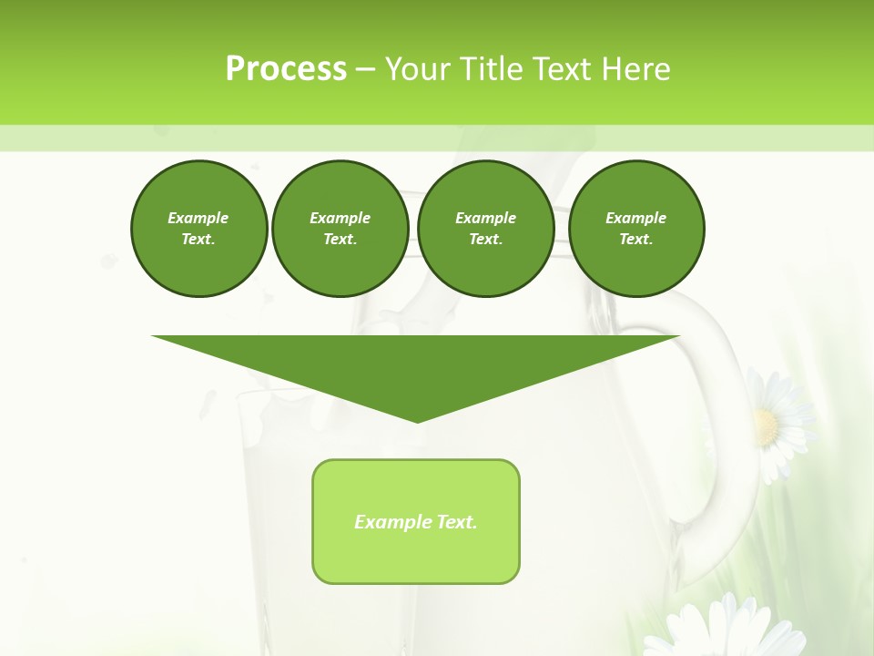 Background Dairy Herb PowerPoint Template