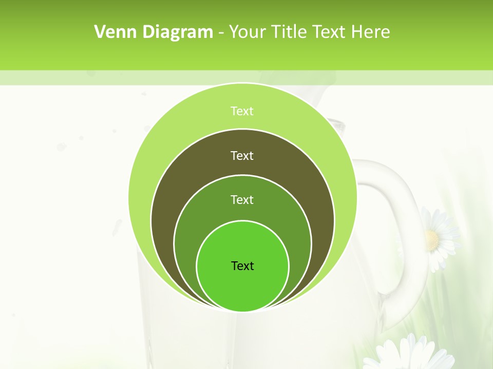 Background Dairy Herb PowerPoint Template