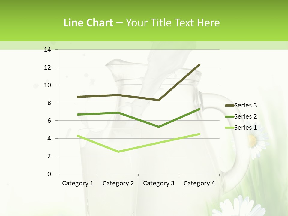 Background Dairy Herb PowerPoint Template