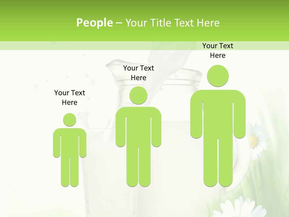 Background Dairy Herb PowerPoint Template