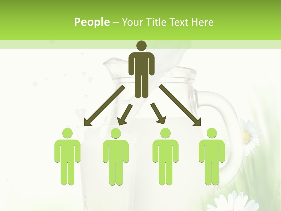 Background Dairy Herb PowerPoint Template