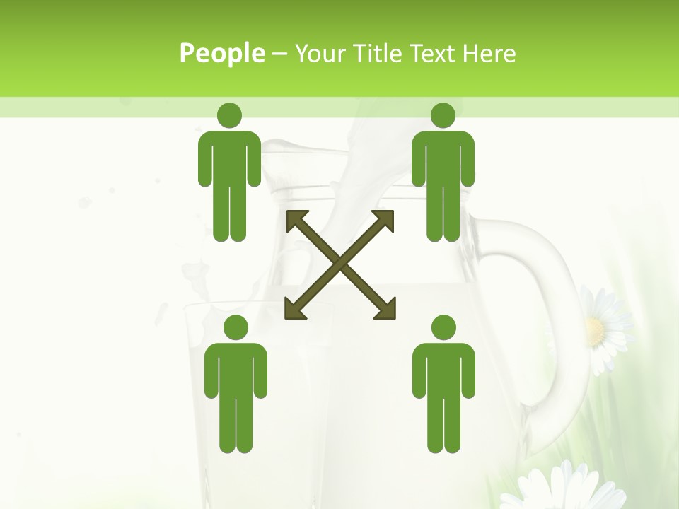 Background Dairy Herb PowerPoint Template