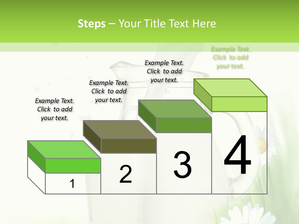 Background Dairy Herb PowerPoint Template